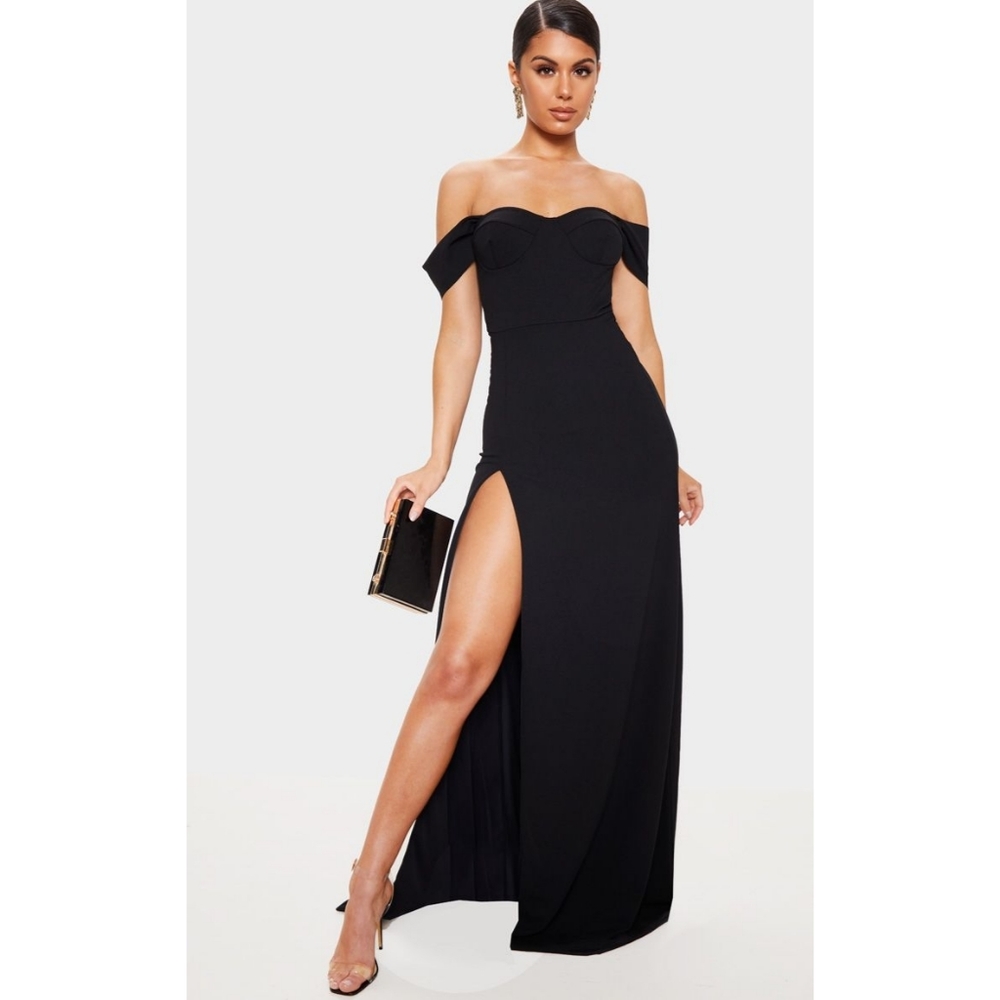 Pretty Little Things Black Maxi Dress